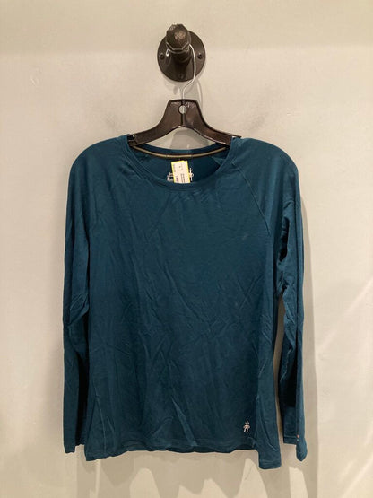 Smartwool LS Crew Baselayer, Blue, Women's XL