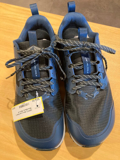 (NWT) Altra Lone Peak 8, Blue/Black, Men's 10