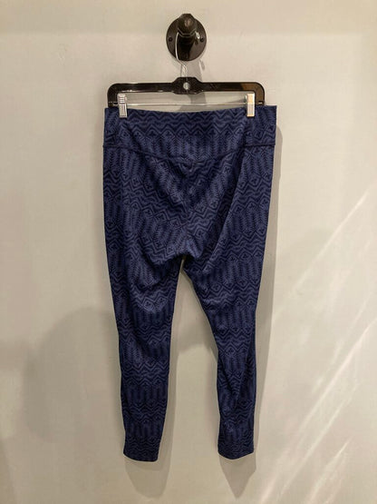 Patagonia Baselayer Pants, Blue Print, Women's L