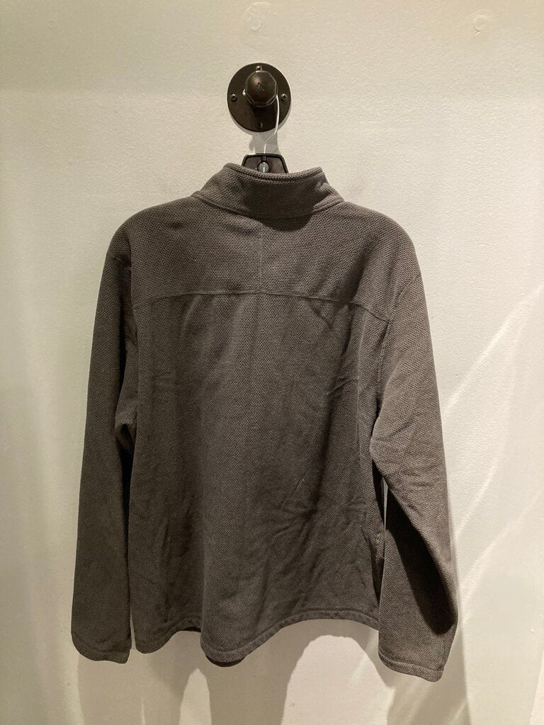 The North Face 1/2 Zip Fleece, Grey, Men's XL
