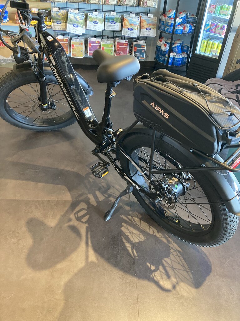 Aipas M1 Pro E-Bike, Black/White, 19" Frame, 26" Wheels