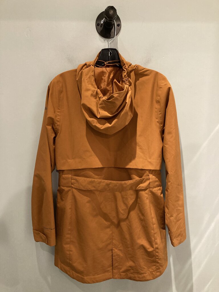 Columbia Rain Coat, Orange, Women's S