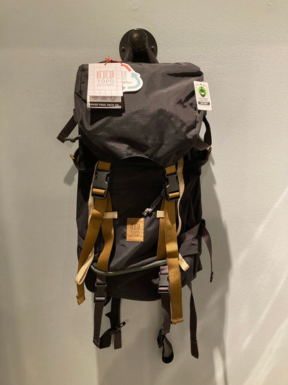 Topo Designs Rover Trail Pack, Black/Brown, 22L (Sample)