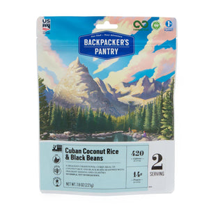 Backpacker's Pantry Cuban Coconut Black Beans and Rice