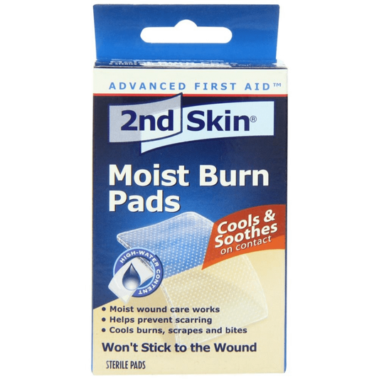 2nd Skin Moist Burn Pads, 4ct 2"x 3"