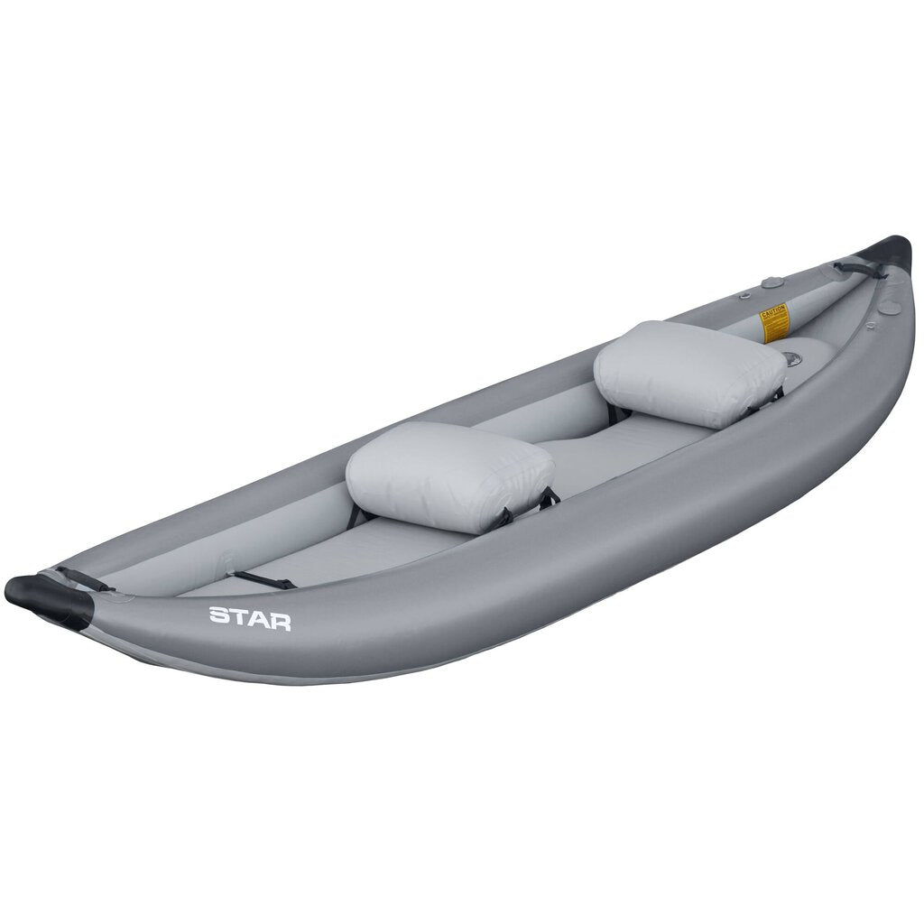 STAR Outlaw II Inflatable Kayak, Grey