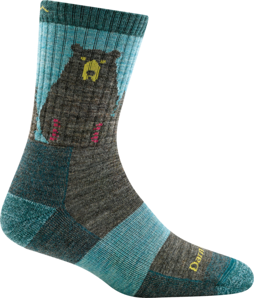 Darn Tough Women's Bear Town Micro Crew Lightweight Hiking Sock