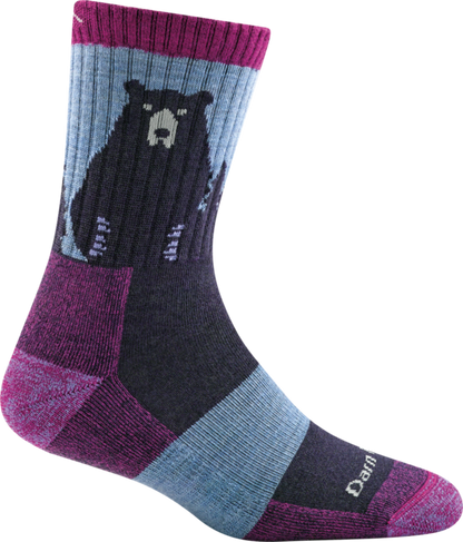 Darn Tough Women's Bear Town Micro Crew Lightweight Hiking Sock