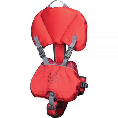 Level Six Puffer Baby Flotation Aid, Red