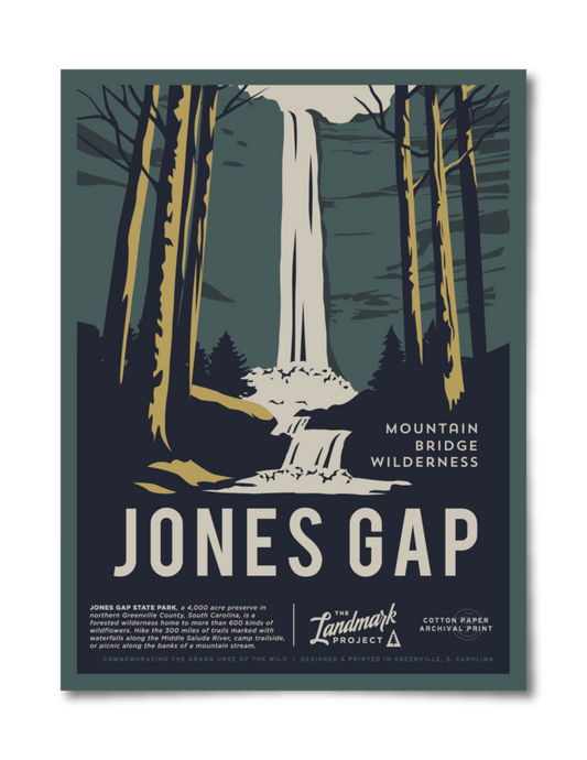 The Landmark Project Jones Gap Poster