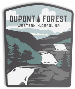 The Landmark Project Vinyl Sticker, Dupont Forest