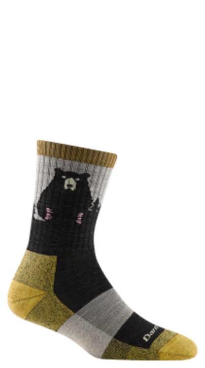 Darn Tough Women's Bear Town Micro Crew Lightweight Hiking Sock