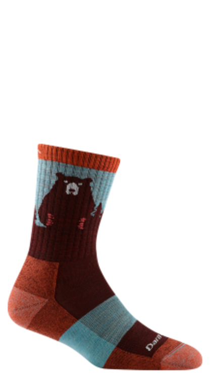 Darn Tough Women's Bear Town Micro Crew Lightweight Hiking Sock