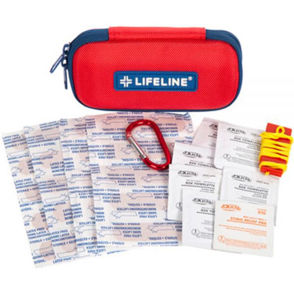 Lifeline Hard Shell First Aid Kit, S, 30 Piece