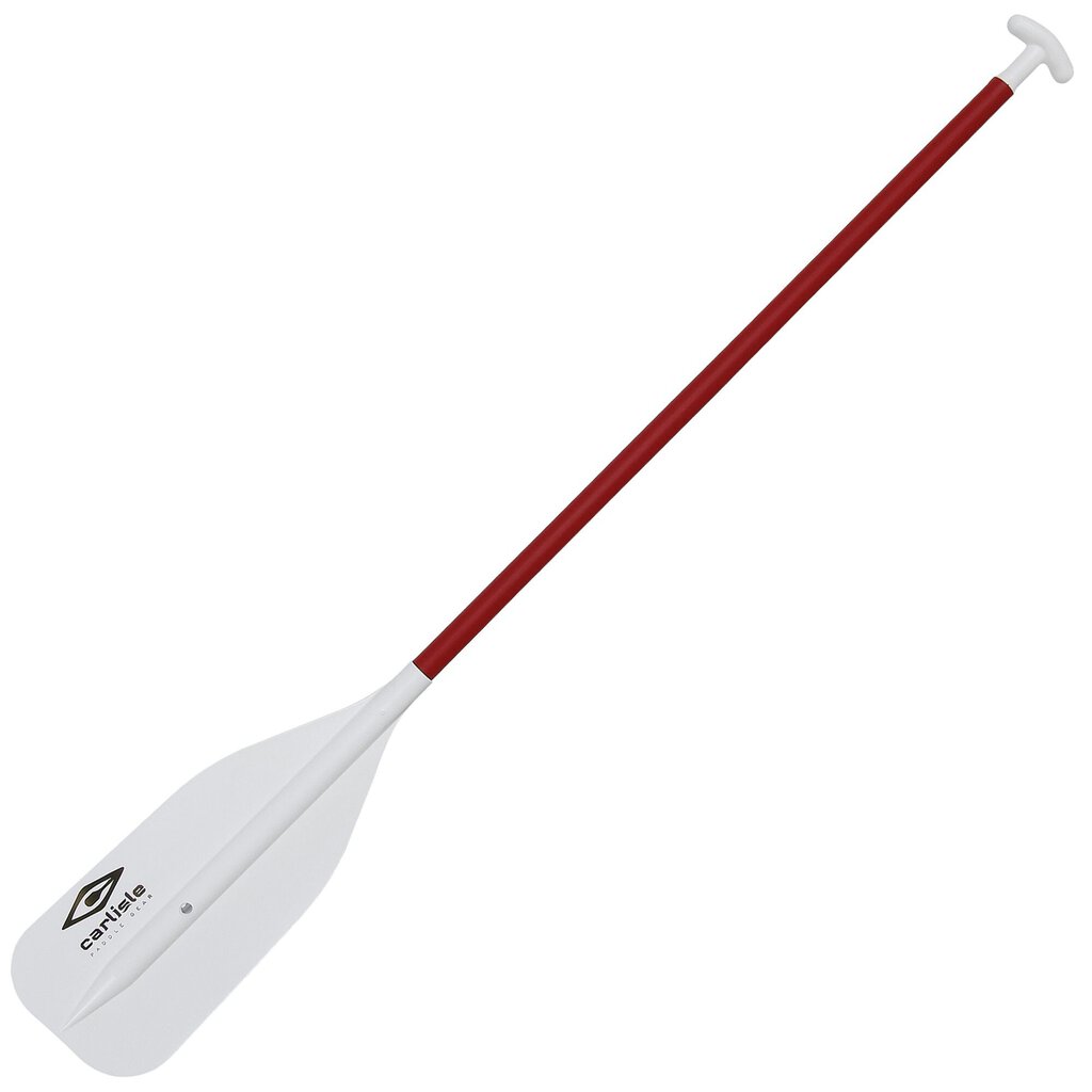 Carlisle Standard Canoe Paddle, White/Red, 60"