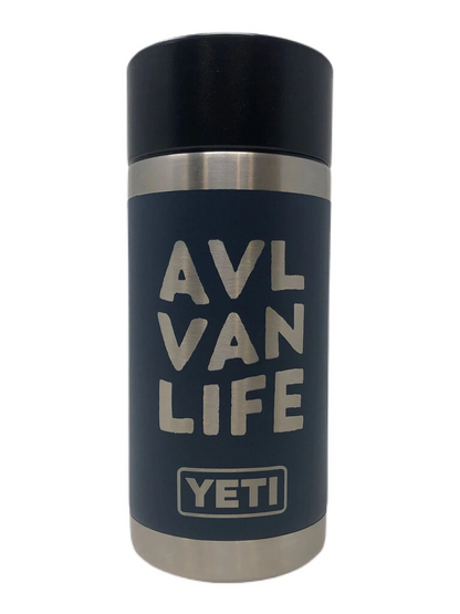 Yeti AVL Van Life 18 oz Rambler w/ Hotshot Cap, Blue