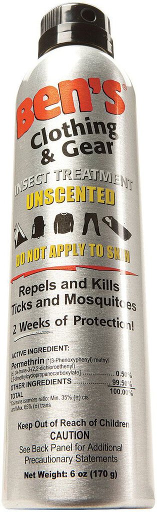 Ben's Clothing & Gear Insect Repellent