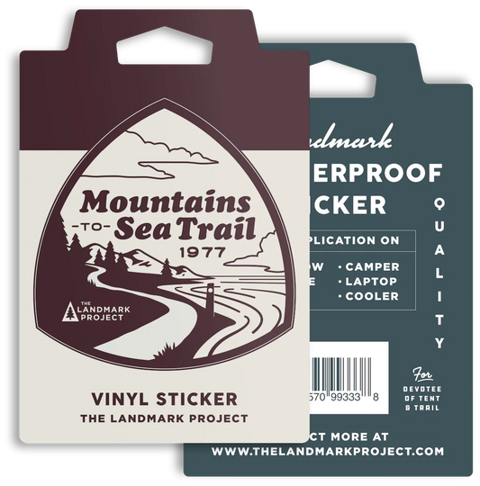 The Landmark Project Sticker, Mountains to Sea Trail