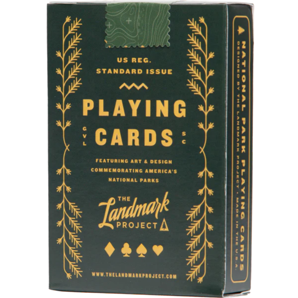The Landmark Project National Parks Playing Cards
