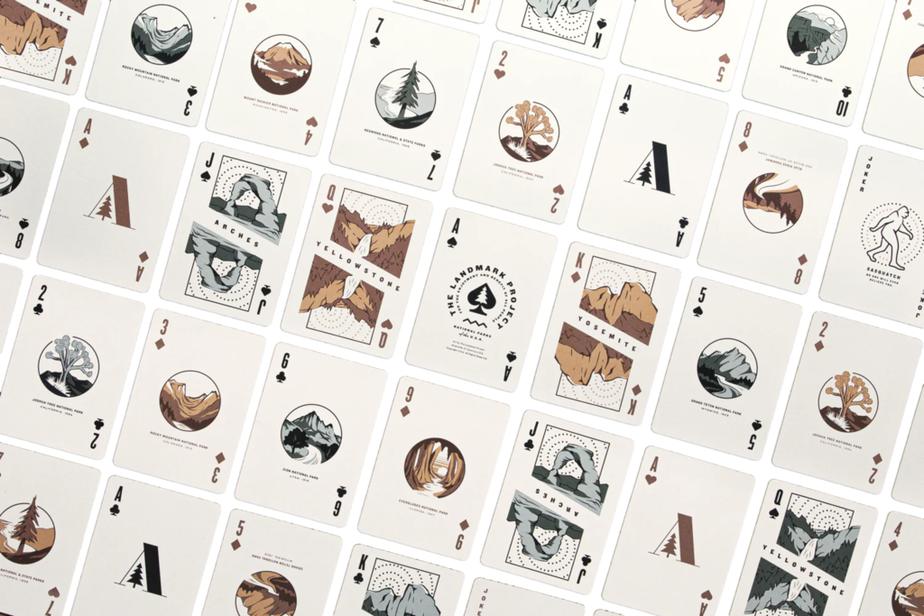 The Landmark Project National Parks Playing Cards