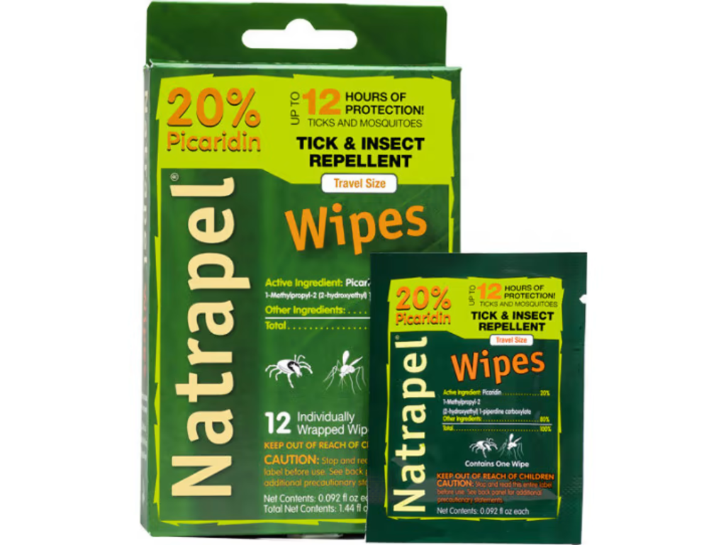 Natrapel Wipes Travel Pack