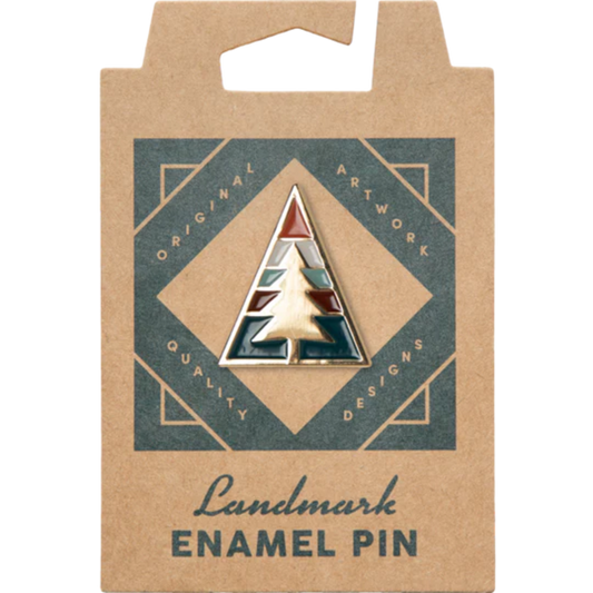 Landmark Enamel Pin, Ponderosa Pine