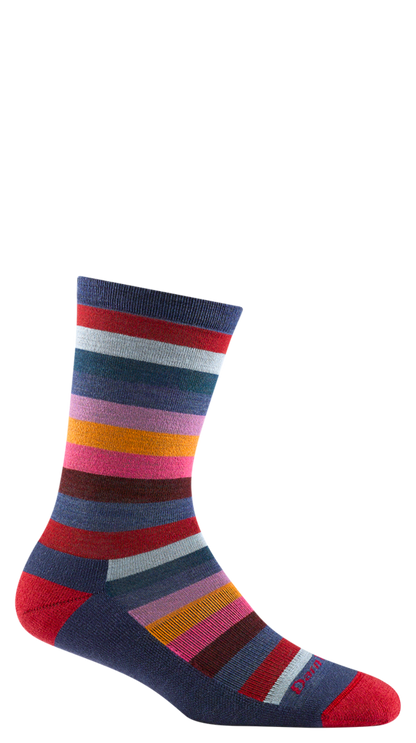 Darn Tough Women's Mystic Stripe Crew Lightweight Lifestyle Sock