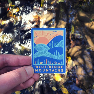 Menottees Day Ridge, Blue (Stickers)