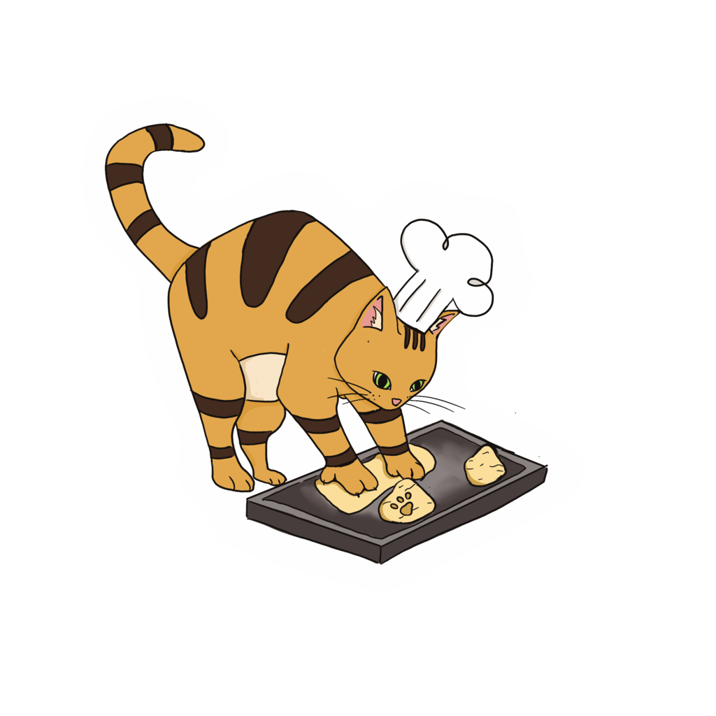 Making Biscuits Cat Sticker