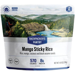 Backpacker's Mango Sticky Rice, 2 Servings
