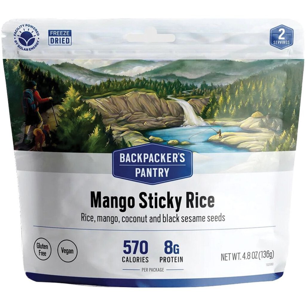 Backpacker's Mango Sticky Rice, 2 Servings