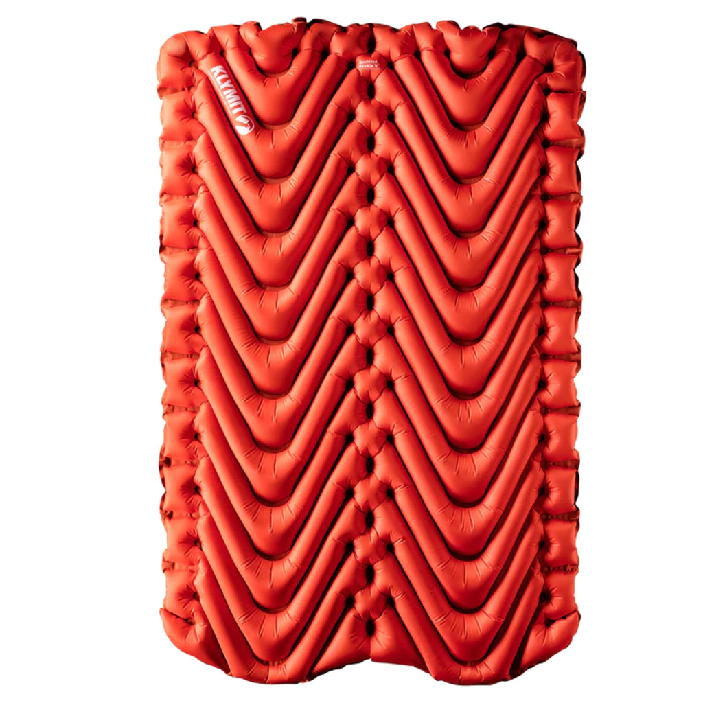 Klymit Insulated Double V Sleeping Pad, Red