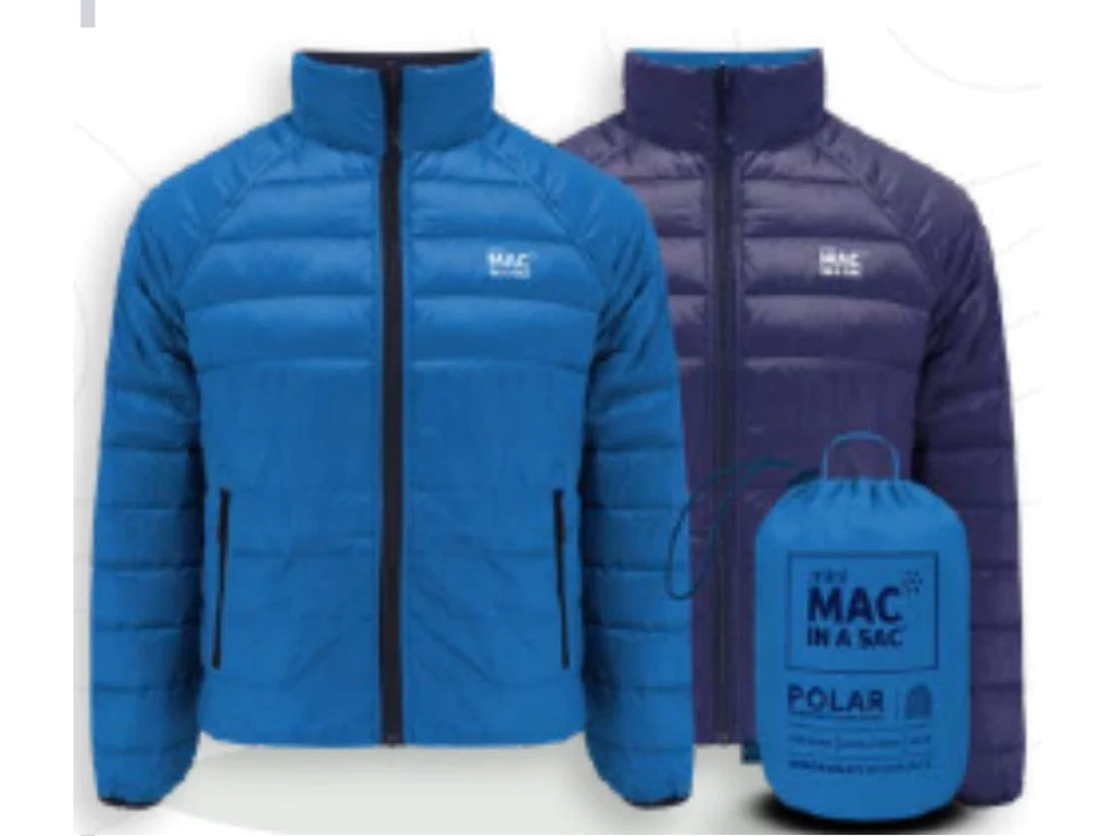 Mac in a Sac Mini Polar Youth Reversible Down Jacket