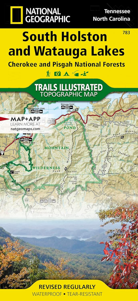 National Geographic Map - South Holston & Watauga Lakes #783