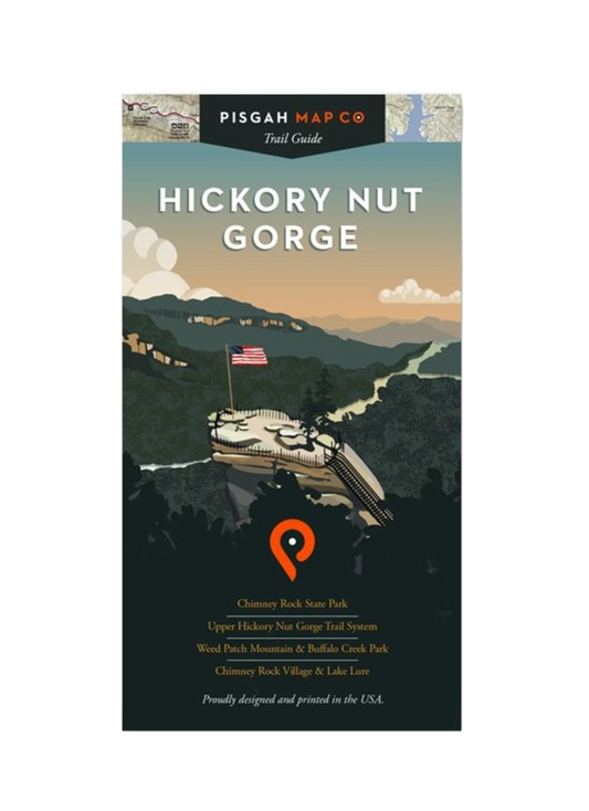 Pisgah Map Company Hickory Nut Gorge Map