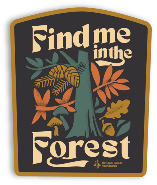 The Landmark Project, Find Me in the Forest Sticker