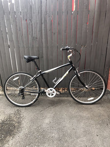 Sun Bicycles Ruskin Cruiser Bike, Black/Silver, 19"