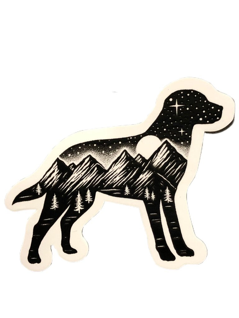 Sticker Art Adventure Dog