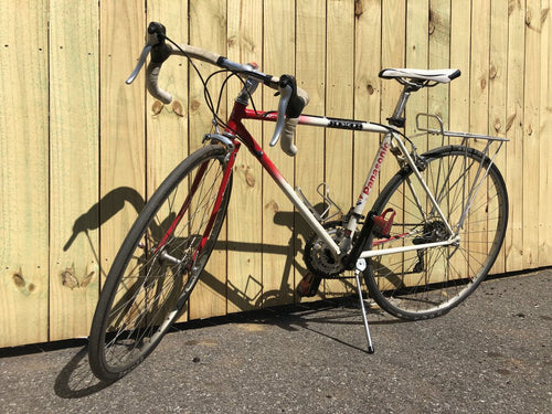 Vintage Panasonic DX 2000 Road Bike, Red and White, 18