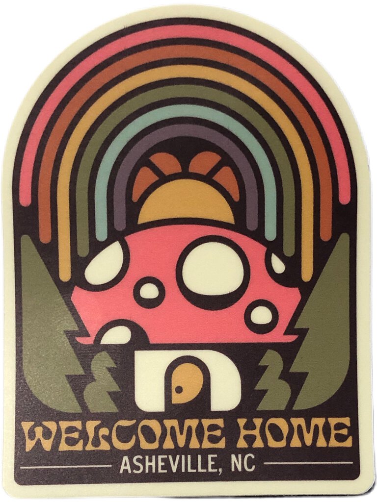 Menottees Welcome Home Rainbow/Mushroom
