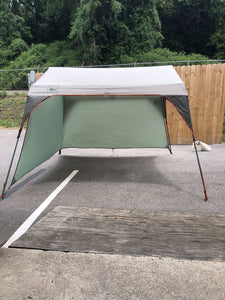 REI Alcove Freestanding Shelter w/ Wind Walls, Green/Grey
