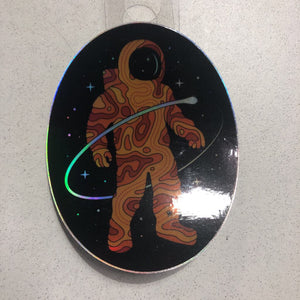 Menottees Holographic Spaceman (Stickers)