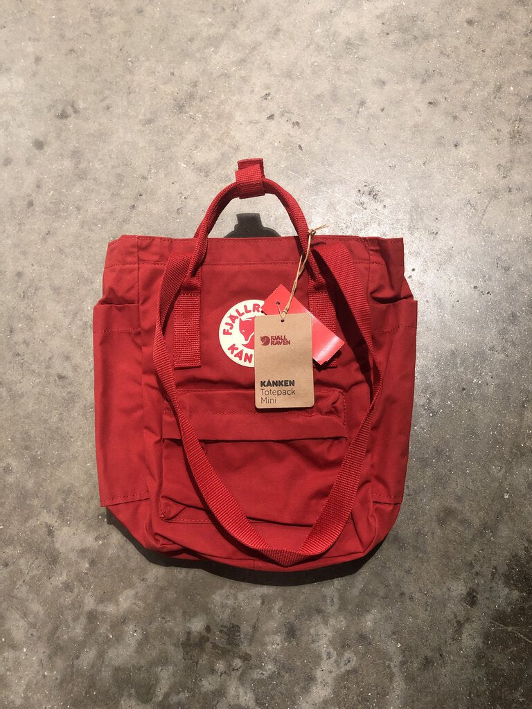 Fjall Raven Kanken Totepack Mini, True Red