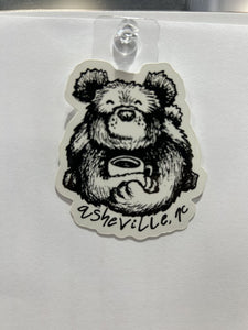 Bear w/ Mug "Asheville NC"