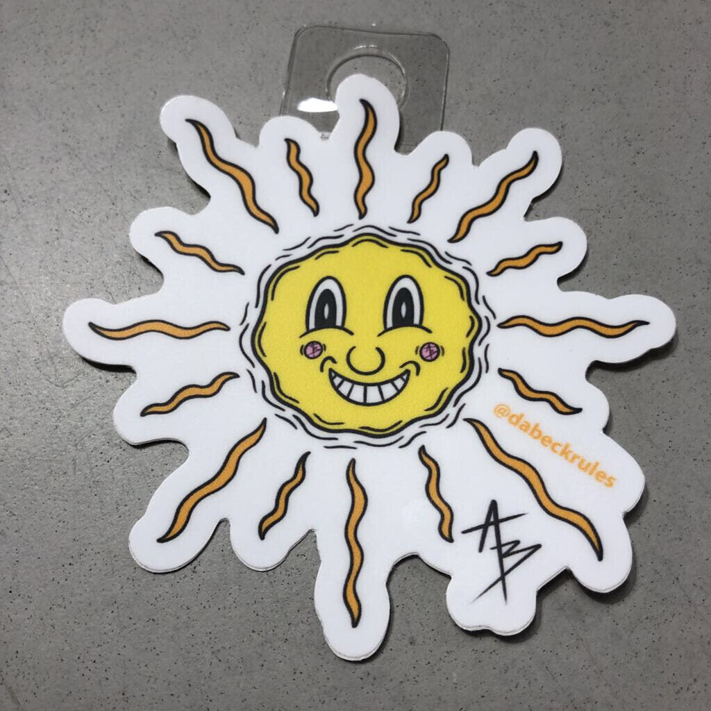 Andrew Beck Designs "Sun 2" Sticker