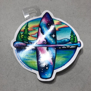 Wandering Arts "Galaxy Paddle Board" Sticker