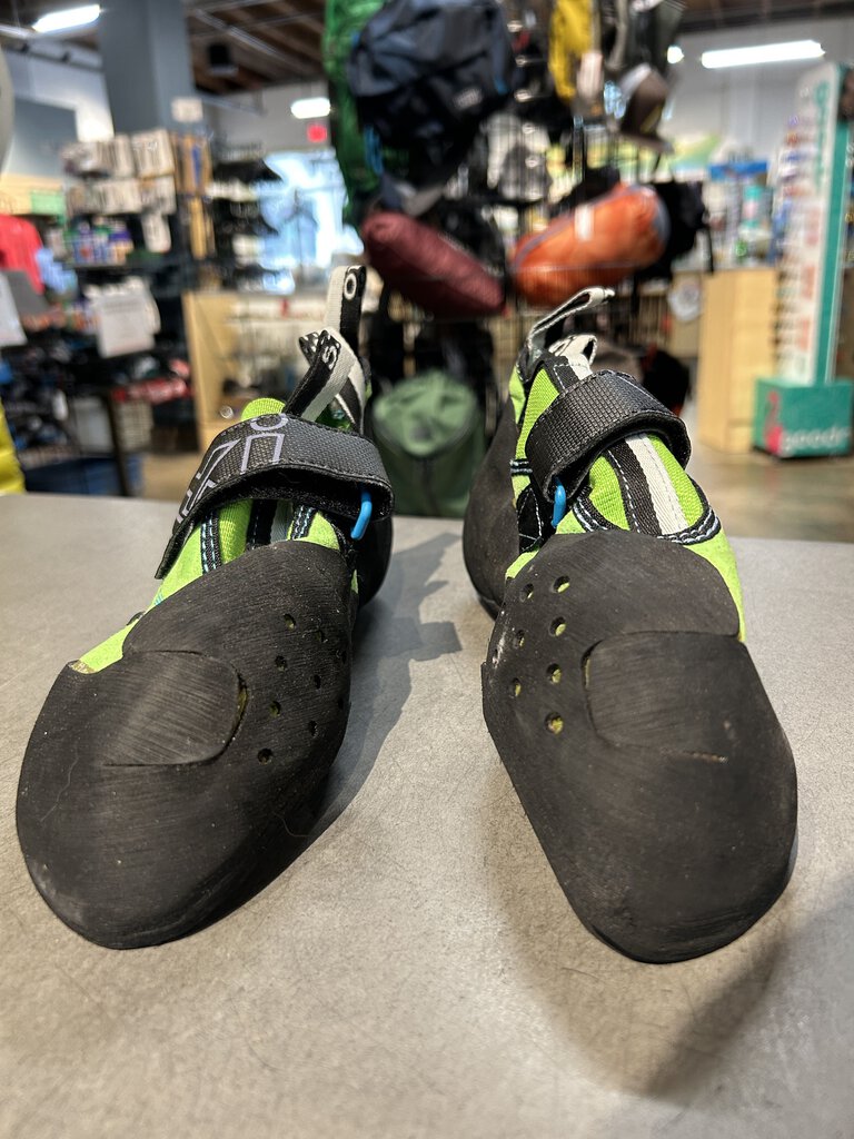 Five Ten Team VXI Climbing Shoes, Green, Men's 10.5