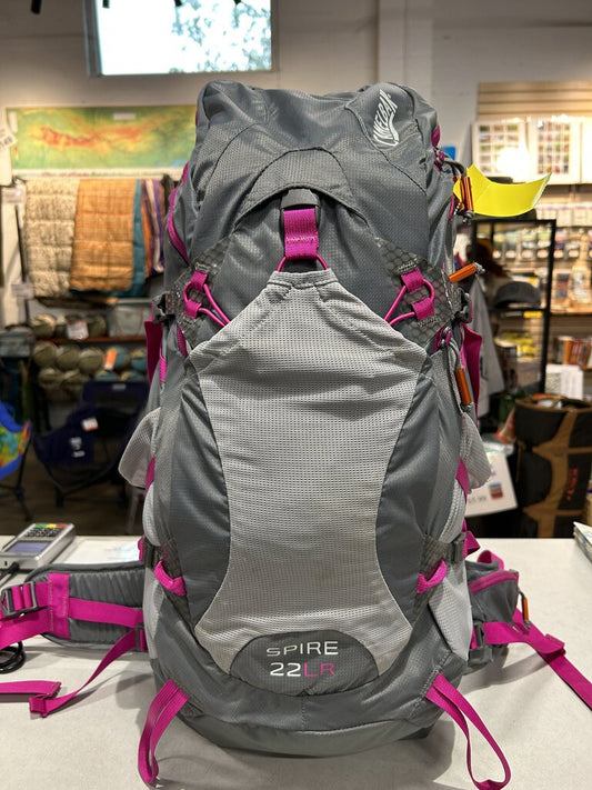 Camelbak Spire 22L Backpack, Gray/Pink (No Bladder)