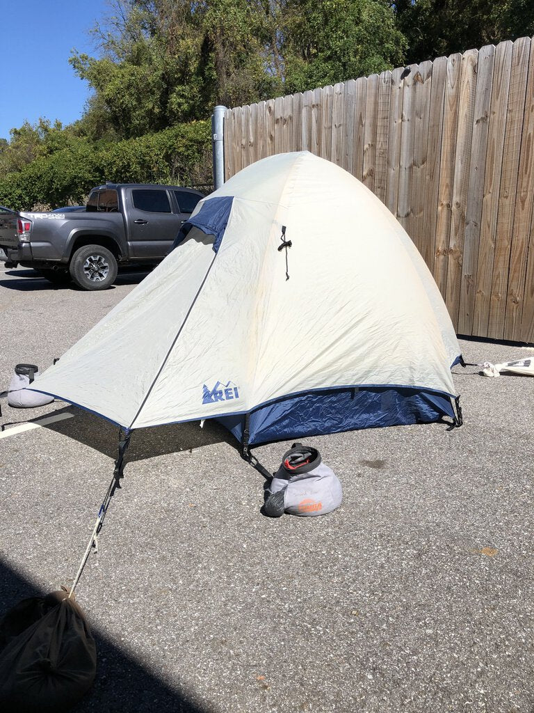 REI Trail Dome Tent, Navy/Yellow, 2/3 Person