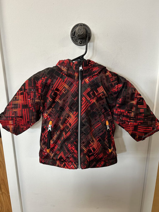 Obermeyer Insulated Jacket, Red/Black, Kid's 2T